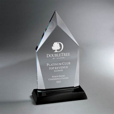 Taper Edge Award, Black (6"x8.5"x2")