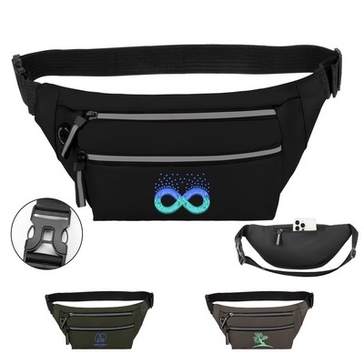 Anywhere Waterproof PU Fanny Pack