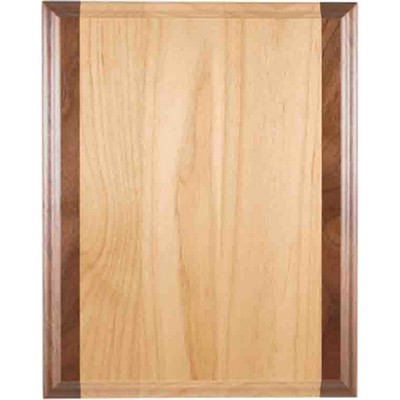 9" x 12" Genuine Red Alder & Genuine Walnut Plaque