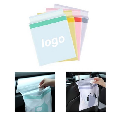 Glue garbage bags