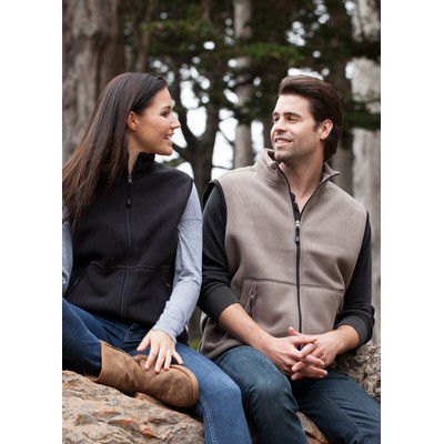 Unisex Woodland Bonded Sherpa-Fleece Vest