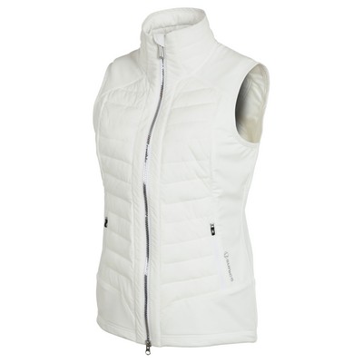 Sunice Women's Lizzie Thermal Hybrid Full-Zip Vest