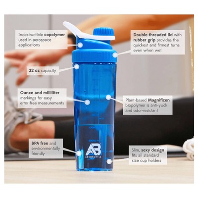 32 Oz. AeroBottle Primus Crystal Water & Shaker Bottle
