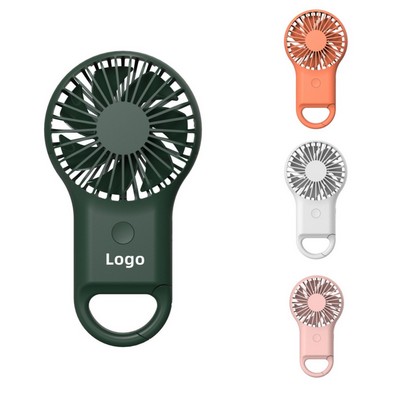 Portable Fan Handheld Powerful Electric Mini Fan with Carabiner