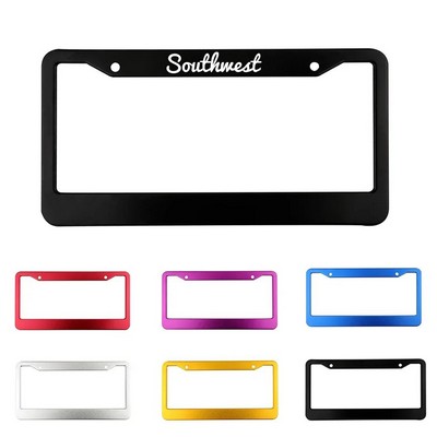 Metal License Plate Frame Cover