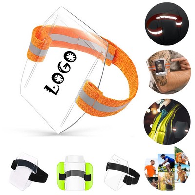Elastic Arm Band ID Badge Holder