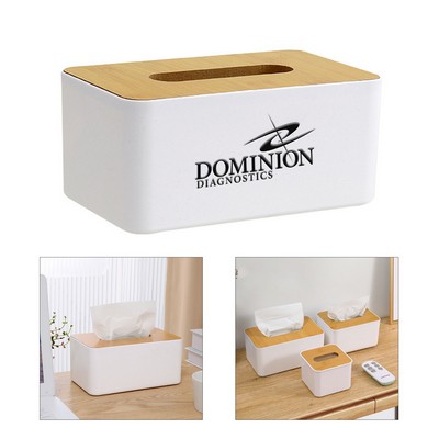 Wood Tissue Box Cover