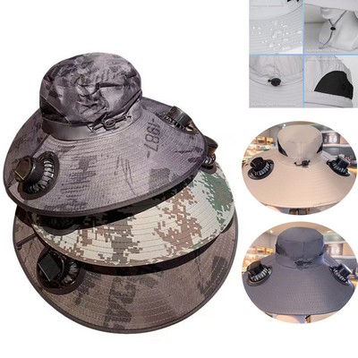 Solar Fan Hat