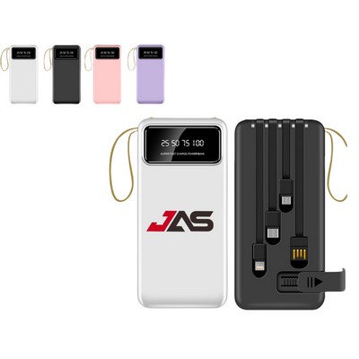 20,000 mAh Ultra-Thin Power Bank