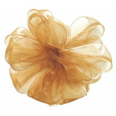 Large Old Gold Simply Sheer Asiana Ribbon