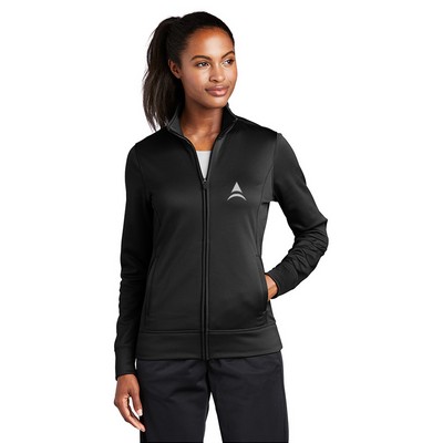 Sport-Tek® Women's Sport-Wick® Fleece Full-Zip Jacket