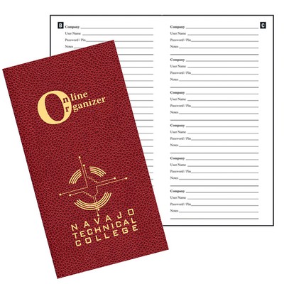 Online Organizer/ Cobblestone Cover
