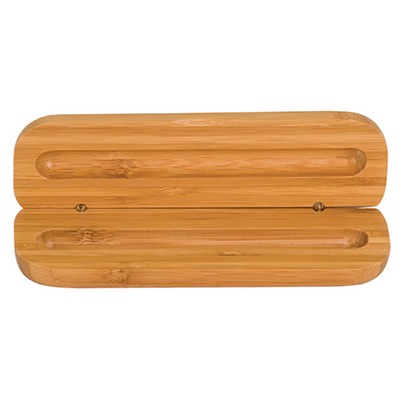 Bamboo Pen or Pencil Case, 6-3/4x2-1/8"