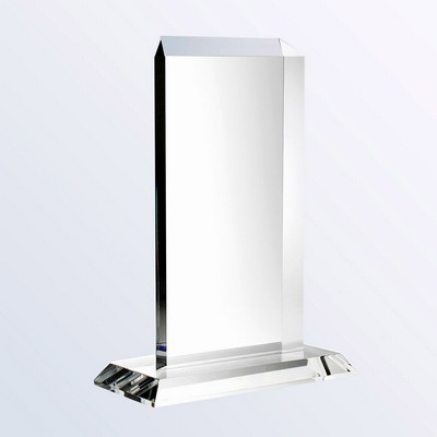 Small Vertical Rectangle Plaque w/Base
