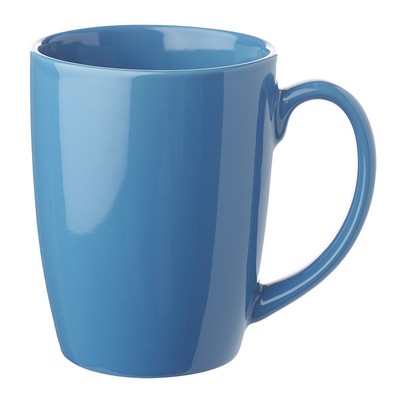 Curved Custom Coffee Mugs - 12 oz