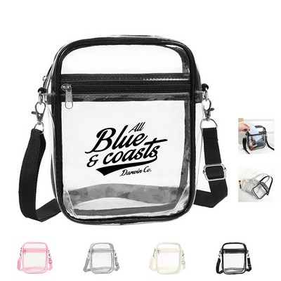 Clear Messenger Bag