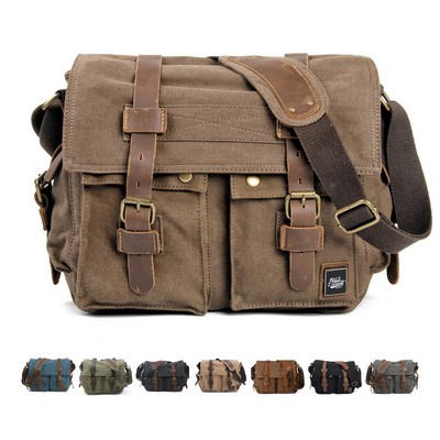 Canvas Messenger Bag