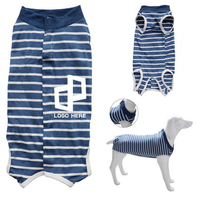 Pet Cotton Vest Coat W/ Snap-Closure