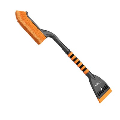 26Inch Snow-Removing Brush W/ Detachable Ice Scraper