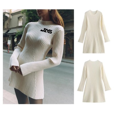 Threaded Knitted Dress