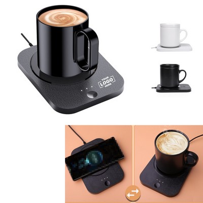 Desk USB Wireless Mobile Charger Cup Warmer