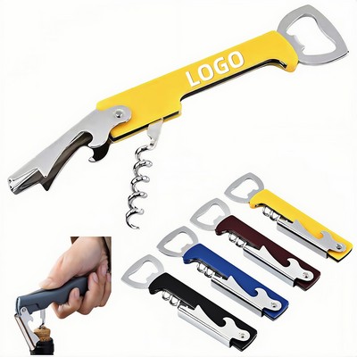 Stainless Steel Multi-Functional Bottle Opener