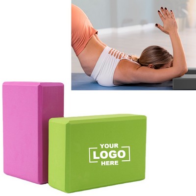 Yoga Block Soft Non-Slip Surface Premium Foam Blocks