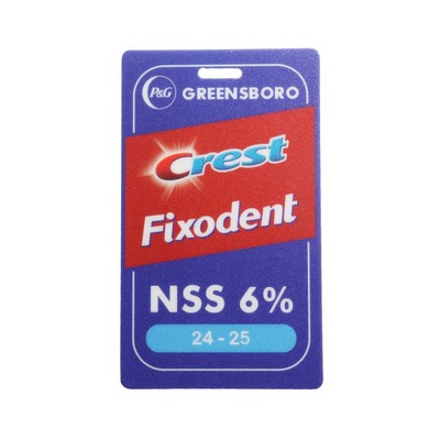 Full Color Write On Tag (Rectangle 2.5"x4.25")