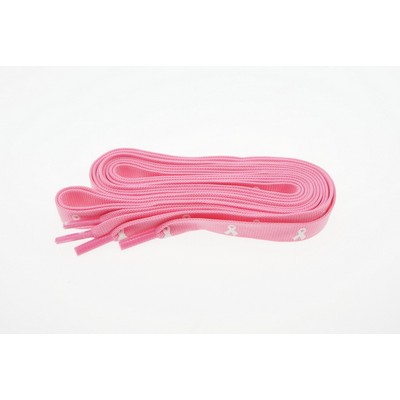 36" Breast Cancer Awareness Shoe Laces