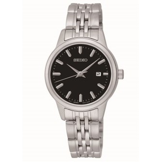 Seiko Women's Quartz Black Dial/Bracelet Watch