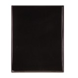 Piano Black Recognition Plaque w/Aluminum Plate (8"x 10")