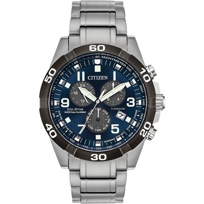 Citizen Men's Eco-Drive Brycen Watch, Super Titanium