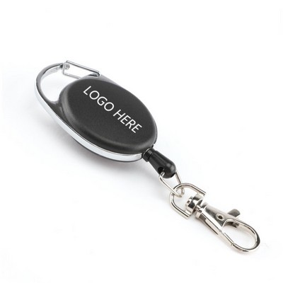 Retractable Key rings (2.6"x 1.4")