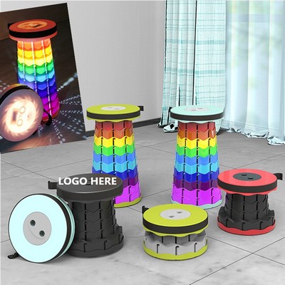 Retractable Folding Stools (9.8"x 17.7")