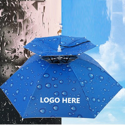 37.4" Double Layer Umbrella Hat