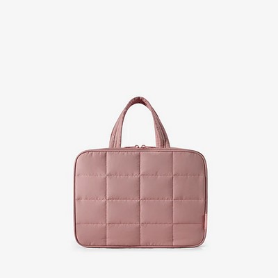 BagsMart Zora Spacesaver Multi-Functional Toiletry Bag Large - Dark Pink