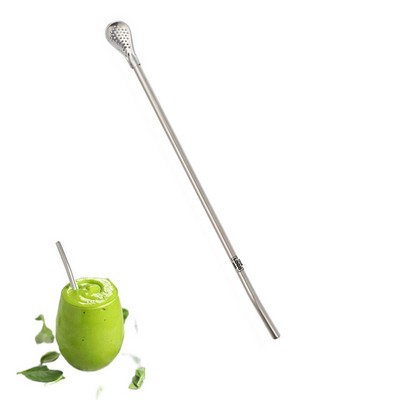 Metal Straw Spoons for Drinking