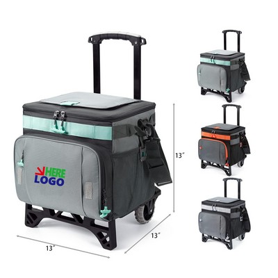 Collapsible RollingLeakproof Insulated Soft Cooler Bag