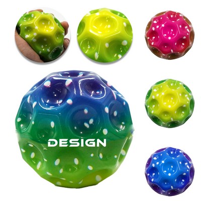 Space Colorful Bouncing Stress Ball
