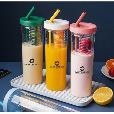 Plastic Straw Cup