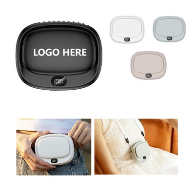 Portable Fan USB rechargeable With Neck Lanyard