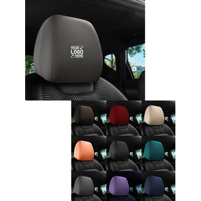 Car Front Seat Headrest Dust Cover