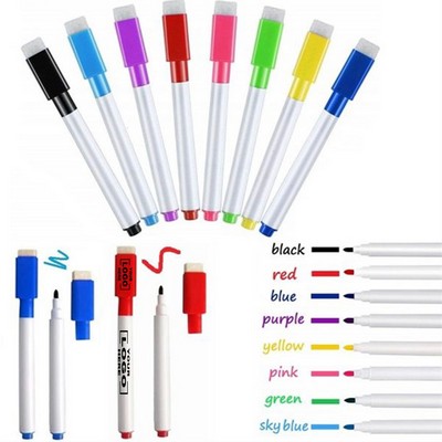 Whiteboard Marker Pen With Eraser