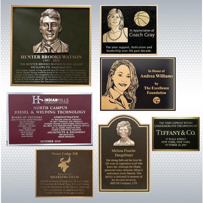 Custom Bronze Plaques