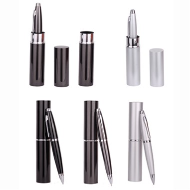 Twist Metal Ballpoint Pen W/ Matching Case (Screened)