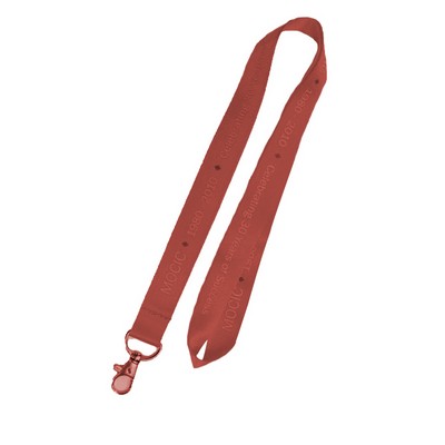 5/8" Brown Nylon Lanyard (15 Mil)
