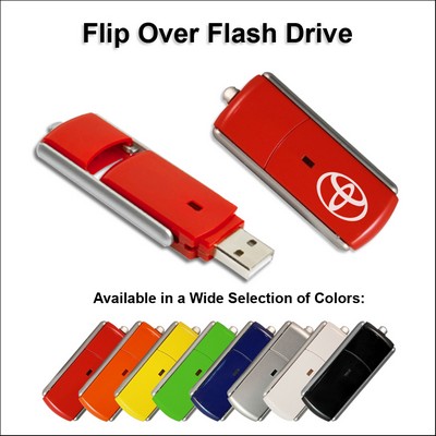 Flip Over Flash Drive - 128 MB Memory No Extra Tariff