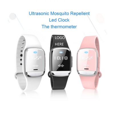 Ultrasonic Mosquito Repellent Bracelet (9.8"x 1.2")