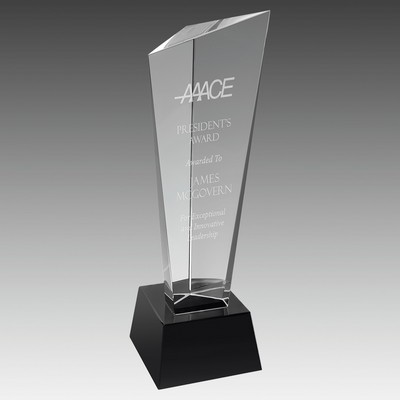 11" Crystal 3D Rising Peak