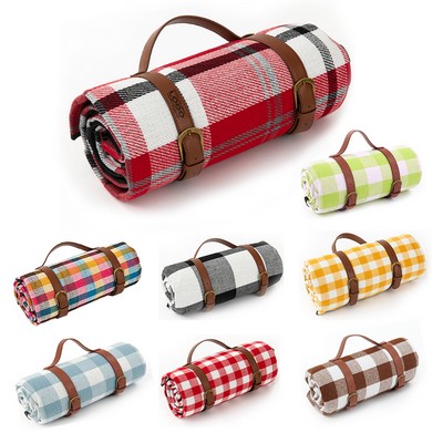 Retro Picnic Blanket Outdoor
